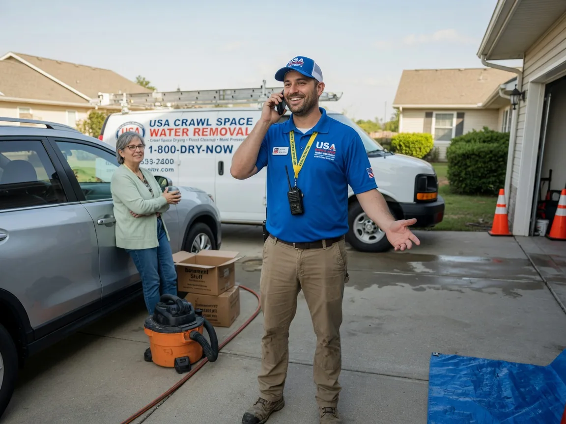 Crawl Space Water Removal Rogers, NE FAQs